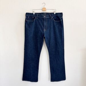 NEW Lucky Brand Men’s 181 Relaxed Straight Fit Dark Wash Jeans 46 X 32